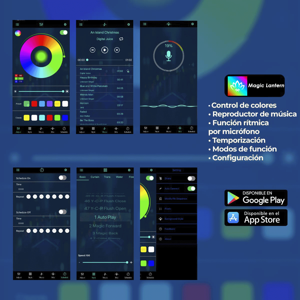 Miniatura 9 de Luz LED Lineal Inteligente RGB 1619